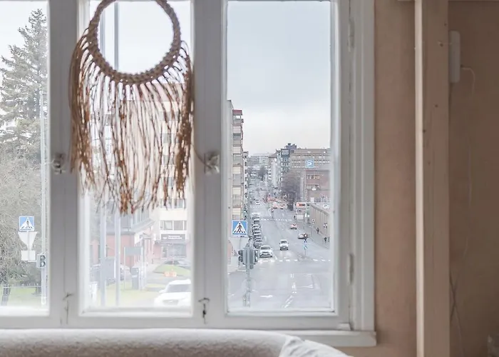 Cozy Living In The Heart Of The Nokia Arena 坦佩雷